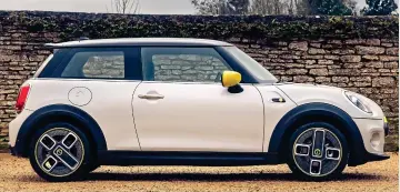  ??  ?? CURRENT AFFAIR: The MINI Electric is one of the new models enticing buyers
