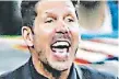  ??  ?? dIEGO SImEONE DT del Atlético