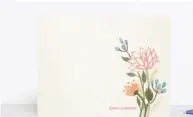  ?? MINTED ?? This stationery feels and looks like the month of May. Minted's Watercolor Lotus makes personal correspond­ence feel like a pleasure.