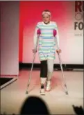  ?? AP PHOTO/KEVIN HAGEN ?? The Runway of Dreams collection is modeled Wednesday, Sept. 5, 2018, during Fashion Week in New York. The runway show featured models with disabiliti­es wearing adaptive clothing for children and adults.