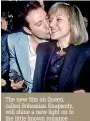  ??  ?? The new film on Queen, called Bohemian Rhapsody, will shine a new light on to the little known romance between Freddie Mercury and Mary Austin