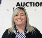 ??  ?? Annmarie Jones, branch manager in Wilsons Auctions Newport