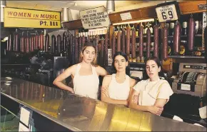  ?? Associated Press ?? This cover image released by Columbia Records shows “Women in Music, Pt. III,” the latest release by Haim.