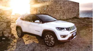  ??  ?? The latest addition to the Jeep range in the Middle East is the Jeep Compass.