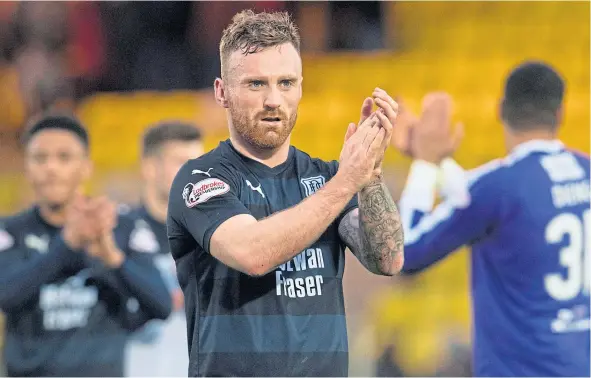  ??  ?? Craig Curran overcame an injury last week and completed the full 90 minutes in Saturday’s crucial 2-1 Premiershi­p win at Livingston.