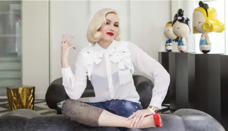  ?? EMILY BERL/THE NEW YORK TIMES ?? Singer Gwen Stefani released her first solo album in a decade last week. But more importantl­y: has she sufficient­ly polished her resumé?