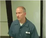  ?? MINNESOTA JUDICIAL BRANCH VIA AP ?? Former Minneapoli­s police officer Derek Chauvin, serving time for the 2020 murder of George Floyd, appears via Zoom Friday from a federal prison in Tucson, Ariz.