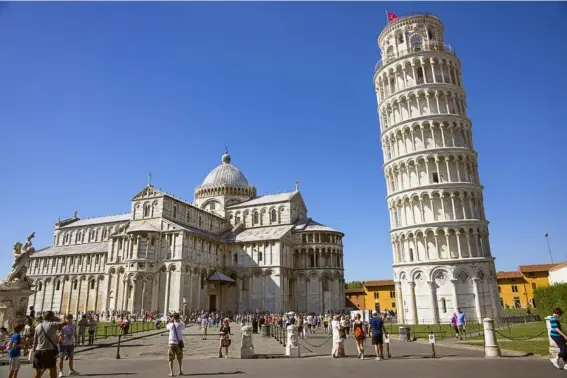  ?? (iStock) ?? Engineers monitored the tower’s incline over a 17-year period