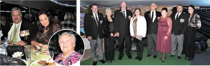  ?? ?? Old Bill Anton le Roux en sy vrou Issie saam met Johan en Erica Oosthuizen, Des en Dora Mellett en Ben en Jo-Anne Vorster.