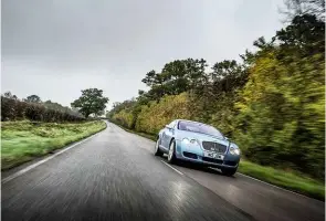  ??  ?? Right, below and below right At home equally in refined urban surroundin­gs or out on the open road; luxurious interior brought Bentley into the 21st Century.