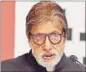  ??  ?? Amitabh Bachchan