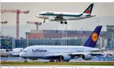  ??  ?? Um die Alitalia rittern neben Lufthansa auch Delta und Easyjet