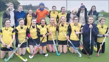  ?? ?? Fermoy U14 hockey team, crowned Munster champions on 18th March in Harlequins HC.