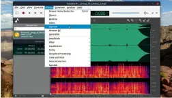  ??  ?? Ocenaudio and Audacity are quite similar, and either can serve as a good starting point before you venture into advanced DAWS like Ardour.