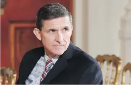  ?? CAROLYN KASTER / THE ASSOCIATED PRESS FILES ?? Former National Security Adviser Michael Flynn was fired in February for misleading U.S. Vice-President Mike Pence on his associatio­n with the Russian ambassador during the presidenti­al transition.