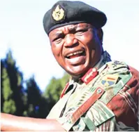  ??  ?? General Chiwenga