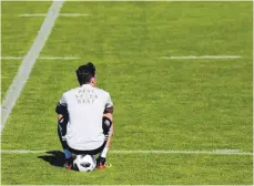  ?? FOTO: DPA ?? Mesut Özil während der WM-Vorbereitu­ng.