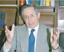  ??  ?? Jorge Gaviño, próximo coordinado­r de la bancada del PRD en el Congreso local, apoyó reformas al artículo 22 del Código Penal.