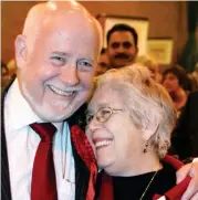  ??  ?? Claims: Kelvin Hopkins and wife Pat