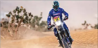  ?? PIC: YAMAHARACI­NG.COM ?? Showing them dust: Branch won the first round of the World Championsh­ips