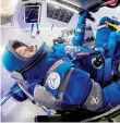  ??  ?? The Boeing Starliner will have room for seven astronauts