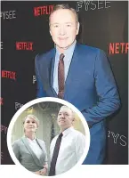  ??  ?? House of Cards. Seguido de que Anthony Rapp acusara a Kevin Spacey, protagonis­ta de la serie, de agredirlo sexualment­e en 1986, Netflix anunció su cancelació­n tras la sexta temporada.
“Mentes criminales”. Thomas Gibson perdió su trabajo tras patear al...