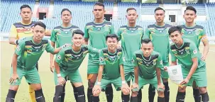  ??  ?? KE PIALA FAM: Gedong Gators bakal menjadi pasukan kedua beraksi pada saingan Piala FAM selepas Kuching FA.