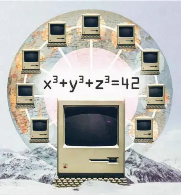  ??  ?? A worldwide network of computers helped solve one of mathematic­s’ most elusive problems.