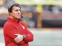  ?? Scott W. Grau / Getty Images ?? Chris Ash only mustered an 8-32 record as head coach at Rutgers over three-plus seasons, but at Ohio State he presided over defenses that were among the nation’s best in 2014 and 2015.
