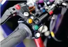  ?? ?? Race controls and folding levers