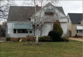  ?? ANDREW CASS - THE NEWS-HERALD ?? The Lake County Ohio Port and Economic Developmen­t Authority is renovating a home at 557 E. 305th St. in Willowick in an effort to show young homebuyers what is possible with Lake County’s west-end bungalows.