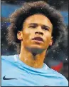  ??  ?? SANE: City clincher