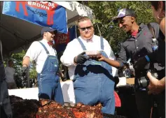  ?? Hearst Connecticu­t Media file photo ?? The Greenwich Wine + Food Festival at Roger Sherman Baldwin Park in Greenwich on Sept. 24, 2016.