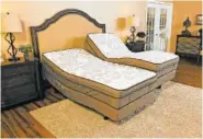  ?? EASY REST ADJUSTABLE SLEEP SYSTEMS/KRIS D’AMICO VIA AP ?? Easy Rest Adjustable Sleep Systems beds appeal to people with minor sleep concerns who aren’t quite ready for hospital beds in their homes.