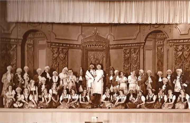  ?? By the Trinity Operatic Society ?? 1930s production of The Rebel Maid