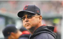  ?? Paul Sancya / Associated Press ?? Cleveland manager Terry Francona remained in a hospital undergoing tests to determine the nature of his illness.