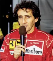  ?? ?? Drivers change for many reasons. Prost’s criticism of Ferrari in 1991 was one example...