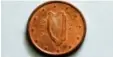  ??  ?? Die 5-Cent-Münze aus Irland.
