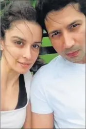  ?? PHOTO: INSTAGRAM/SUMEETVYAS ?? Sumeet Vyas and Ekta Kaul tied the knot in a private ceremony in Jammu recently