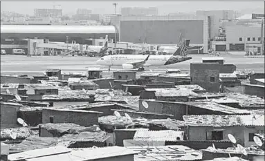  ??  ?? Mumbai internatio­nal airport,that has the city in code BOM. (Photo: Reuters.com)