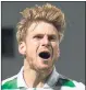  ??  ?? TAKING HIS CHANCES: Stuart Armstrong’s recent Celtic performanc­es have been encouragin­g.