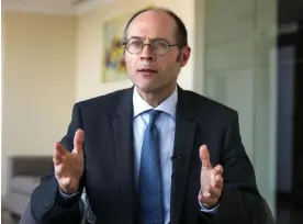  ?? Photograph: Mohamed Azakir/Reuters ?? Olivier De Schutter, special rapporteur on extreme poverty and human rights will address the UN general assembly on Friday.