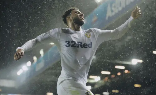  ?? PICTURE: BRUCE ROLLINSON ?? It has been a tough first eight months for Tyler Roberts at Leeds United but he finally made an impact last night, scoring twice in the win over Preston. RELIEF: