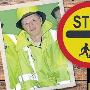  ?? ?? COMMUNITY-MINDED: Betty Fisher was a lollipop lady at Moncreiffe Primary School.