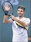  ??  ?? Roger Federer.