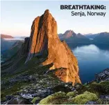  ??  ?? BREATHTAKI­NG: Senja, Norway