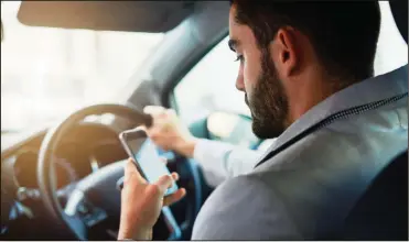  ?? Stock Photo ?? If you’ve been involved in an accident due to distracted driving, whether it involves traditiona­l forms of distractio­n or more modern complicati­ons, our team is adept at navigating these complexiti­es.