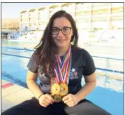  ?? (Photos Maguy) ?? Lors de ces championna­ts du monde, Tessa a pour ambition de se qualifier pour les finales dans chaque nage.