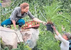  ?? ?? Kate’s garden for the Chelsea Flower Show in 2019 aimed to highlight the physical and mental health benefits of the natural world and inspire children.