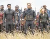  ?? CHUCK ZLOTNICK/MARVEL ?? Disney’s ‘Black Panther’ could be the rare superhero movies to score a best picture nomination.